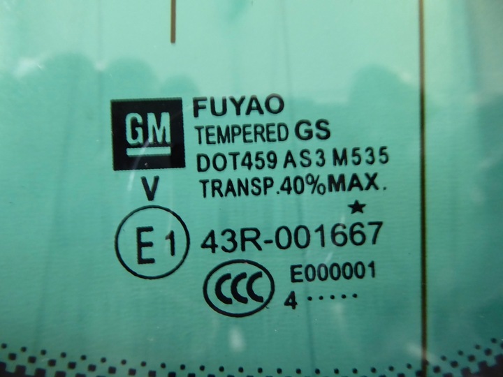 фото №2, Скло скло праві зад 2014 opel zafira c tourer