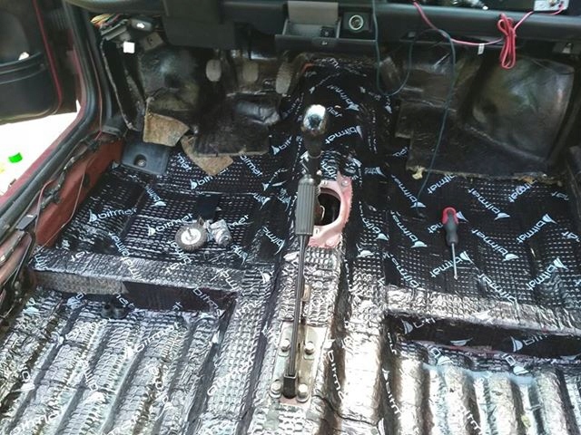 фото №11, Ab25 коврик шумопоглощающая butylowa битумная 75x50cm обшивка металу дверь