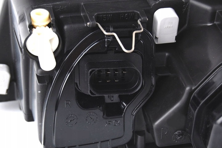 фото №10, Audi a4 b5 8d 99-01 лампи фари перед передні чорні чорний h7 depo