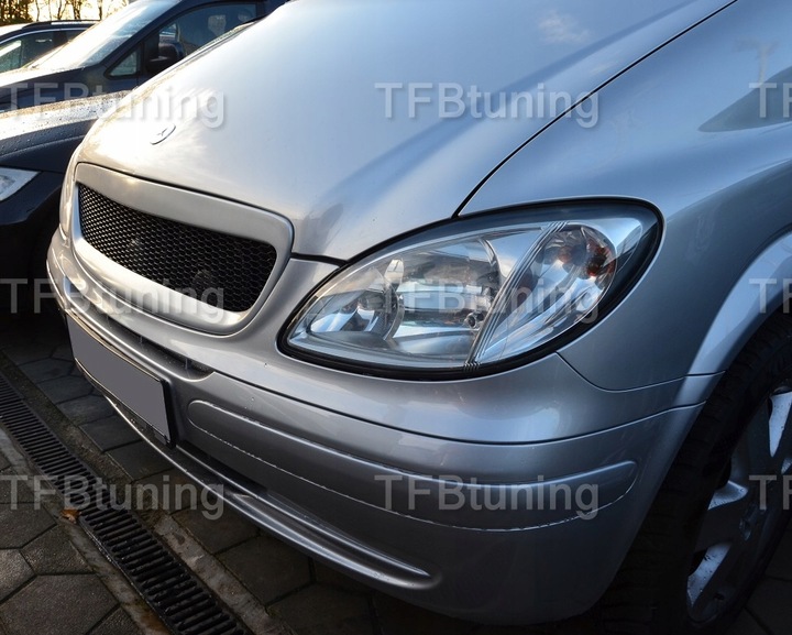 фото №4, Решётка радиатора решётка mercedes vito 2 viano tfb тюнинг