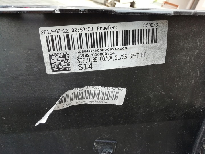 фото №7, Бампер зад задний audi a5 s5 8w6 sline s-line