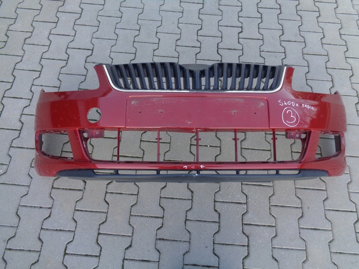 фото №1, Skoda roomster fabia 2 ii бампер рестайлінг 5j0807221d