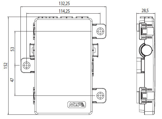 фото №4, Коробка оправа блок запобіжників 4x midi val mta