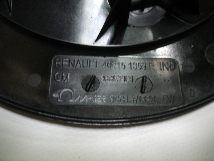 фото №4, Ковпак ковпачок диски диски opel vivaro a oem номер 93863909