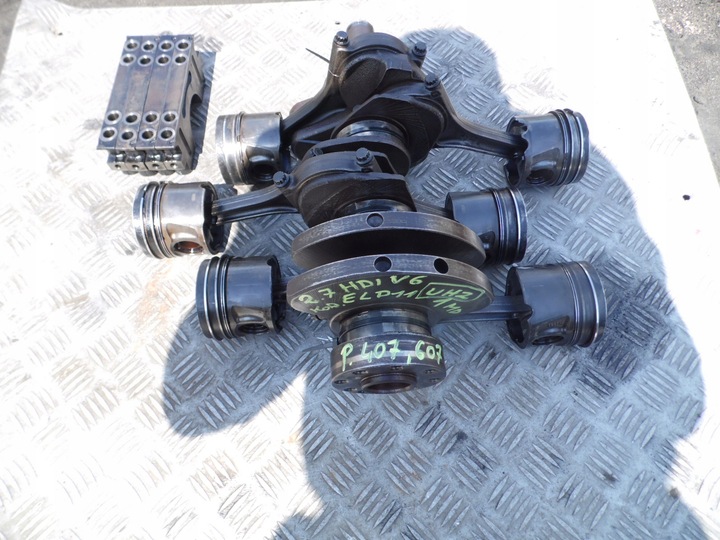 фото №5, 2.7 hdi 204km uhz 407 607 eld11 поршень шатун