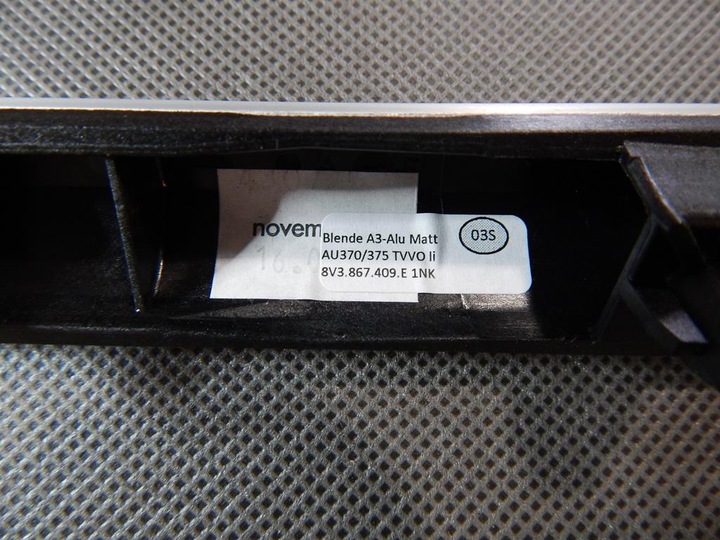 фото №12, Audi a3 s3 8v планки декоративный alu mat 8v1853190