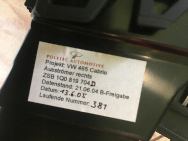 фото №9, Решётка воздуховод vw scirocco eos левая правая 1q0