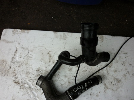 hose of the intercooler pressure Porsche Cayenne 3.0