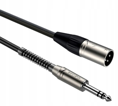Kabel XLR - jack 6,3 mm Roxtone Samurai SMXJ260L5 5 m