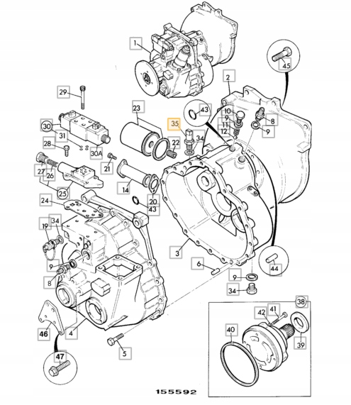 Jcb 3cx кпп схема