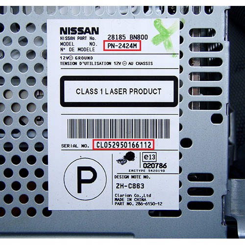 Генератор кодов магнитолы ниссан - 98 фото