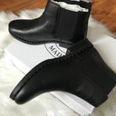 Zdjęcie oferty: STEVE MADDEN czarne buty Chelsea botki Skórzane