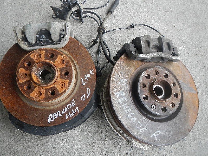 фото №1, Jeep renegade bu 2014- суппорт тормозной задняя правый