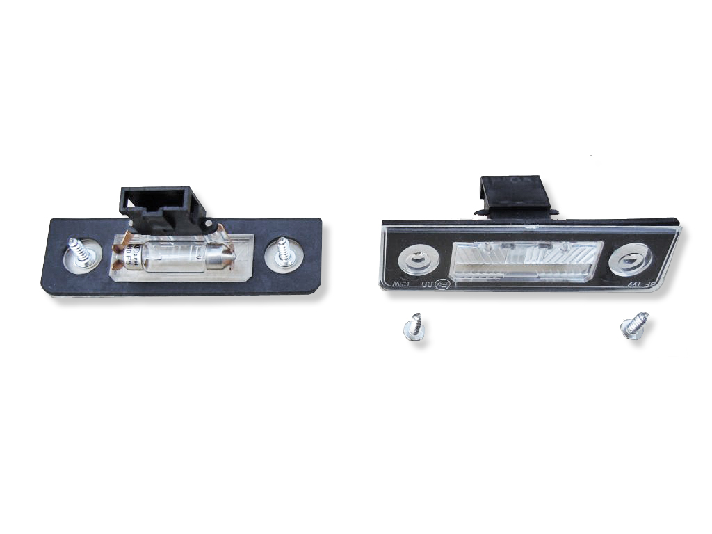 фото №1, Skoda octavia 2 ii lift roomster лампа номерного знака