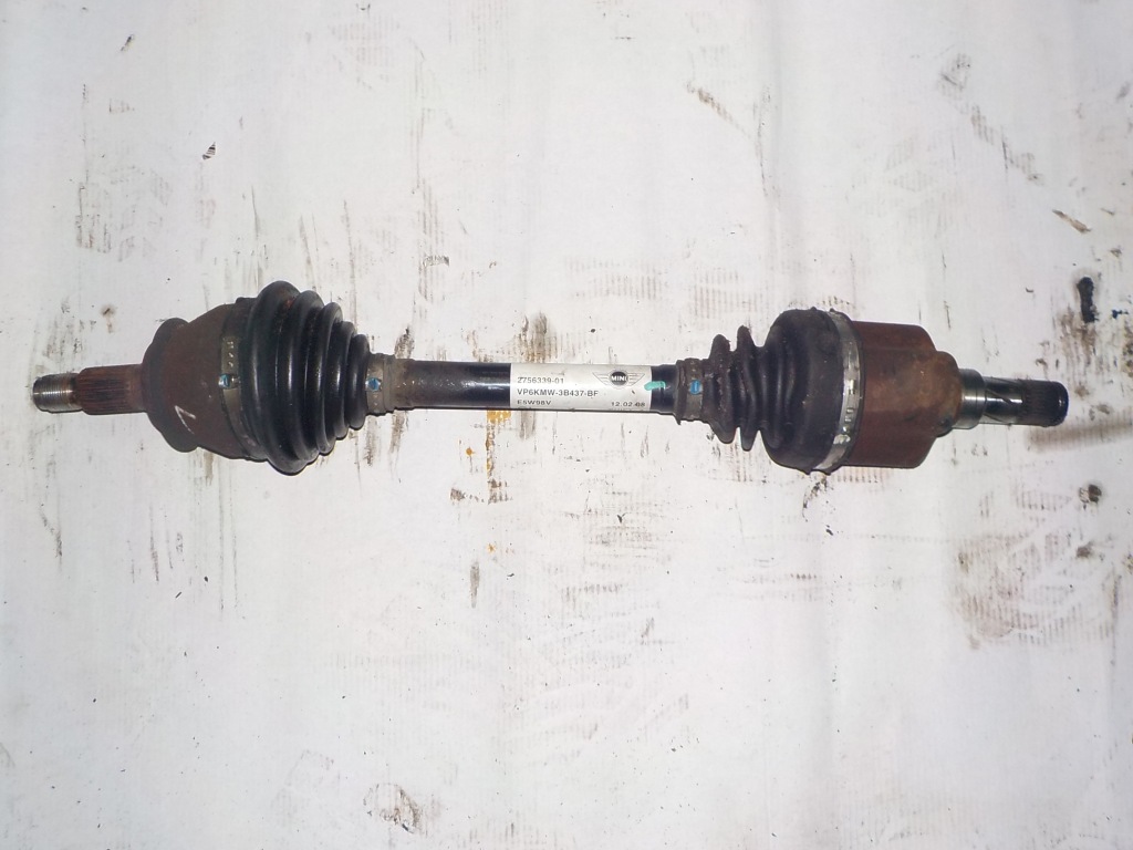 фото №1, Привідний вал ліва mini cooper 1.6 16v turbo механічна коробка передач