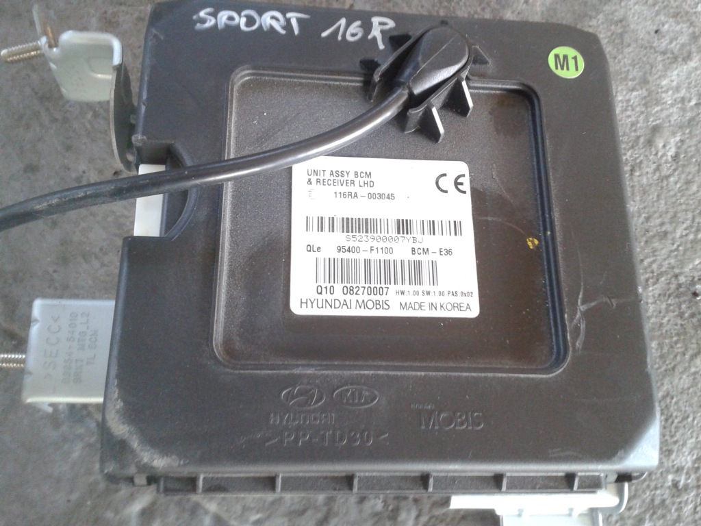 фото №1, Kia sportage iv 2016 модуль bcm 95400-f1100