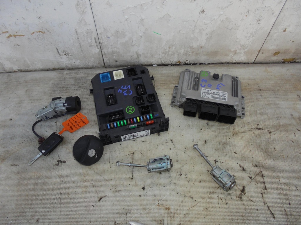 фото №1, Набор do запуск бортовой компьютер citroen c3 ii