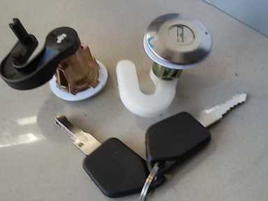 фото №10, 2 замки do дверь замок вкладка вкладыши peugeot 306