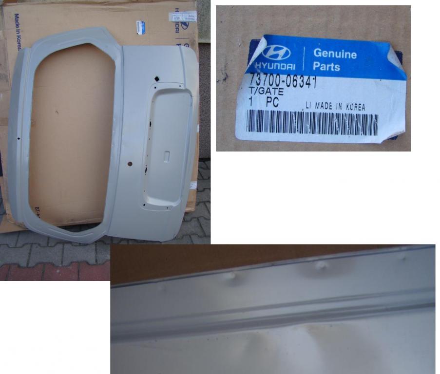 фото №1, Дверь багажника крышка багажника задняя hyundai atos 7370006341