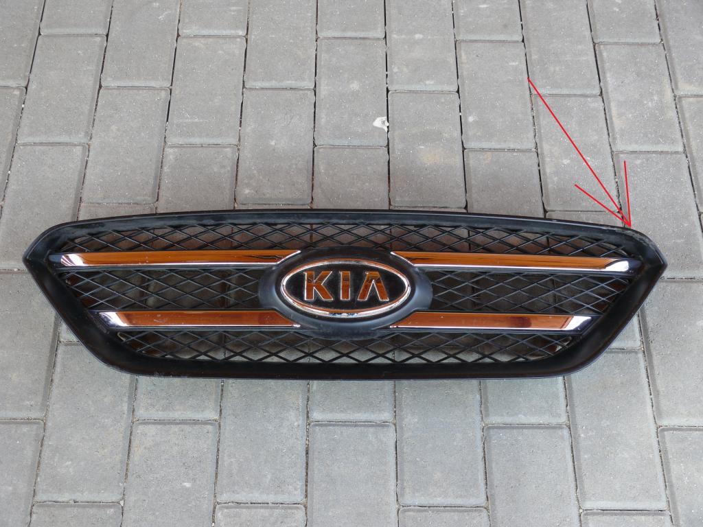 фото №1, Решётка радиатора решётка радиатора kia carens iii 86380-10000
