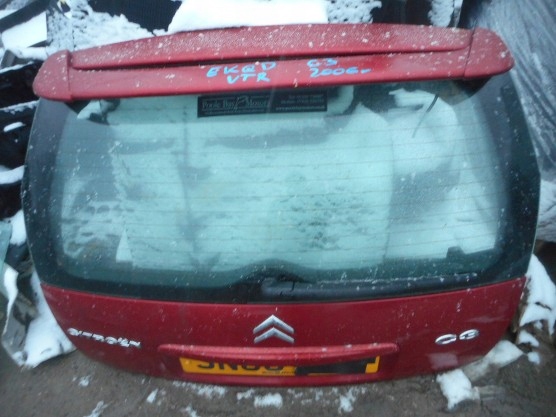 фото №1, Citroen c3 крышка багажника задняя задняя ekqd vtr