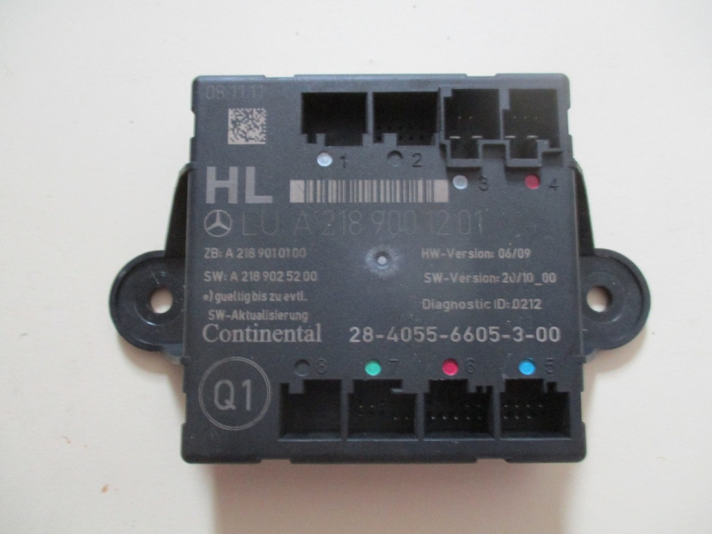 фото №1, Cls w218 модуль дверь a2139001201 mercedes