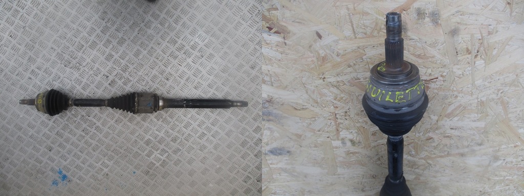 фото №1, Привідний вал alfa romeo giulietta 2,0m-jet права