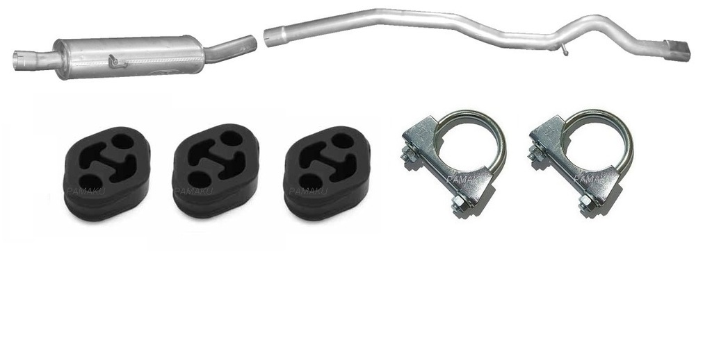 фото №1, Mercedes b200 w245 2.0cdi 2005-2007 гасник + труба