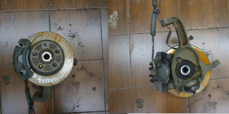 фото №1, Поворотный кулак левая jeep liberty