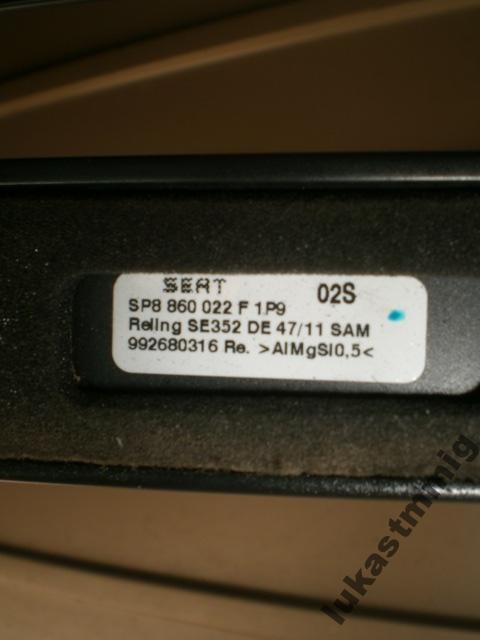 фото №6, Рейлинги кровельные altea xl 5p8860021f 5p8860022f