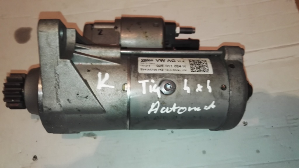 фото №1, Vw tiguan 2.0tdi 4x4 автоматична коробка передач стартер 02e911024h