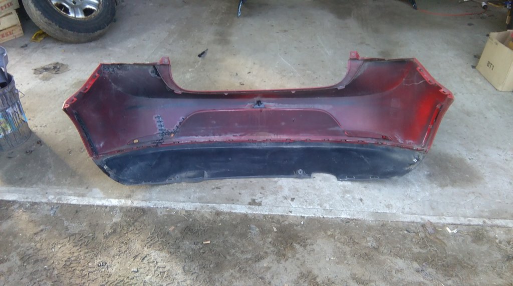 фото №6, Seat ibiza iv бампер задня задній задній