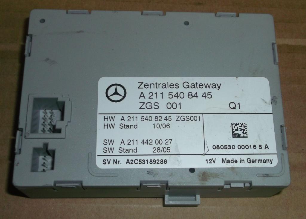 фото №1, Mercedes w211 fl блок управления модуль замка a2115408445