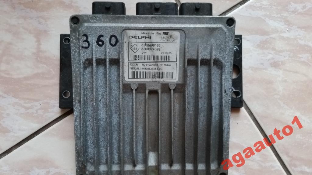 фото №1, Блок управления nissan almera 8200498183