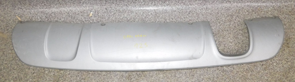 фото №1, Opel adam rocks дифузор бампер задній задня