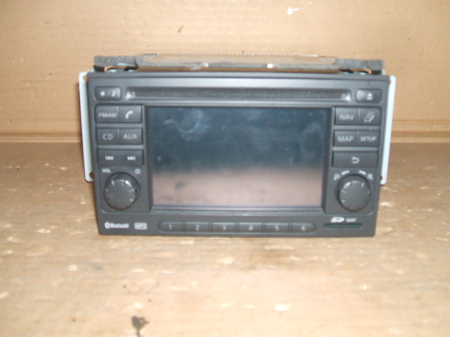 фото №1, Nissan cube навігація монітор радіо mp3 25915bh10c