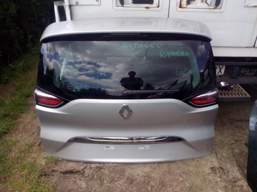 фото №2, Кришка багажника задня renault espace v 15- камера