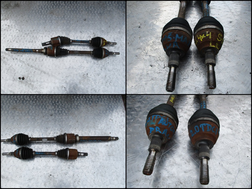 фото №1, Приводной вал ford s-max 2.0tdci 16r правая