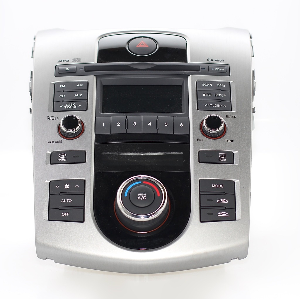 фото №1, Kia forte панель кондиционера радио mp3 bluetooth