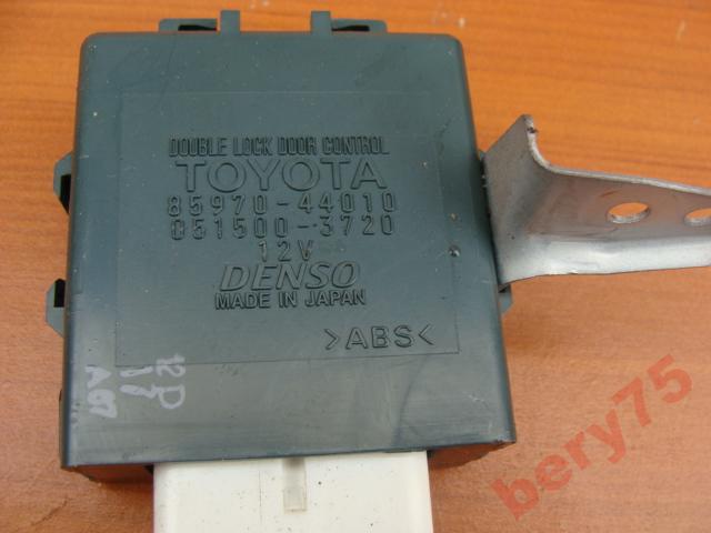 фото №1, Toyota avensis verso 02r бортовий комп'ютер блок керування модуль