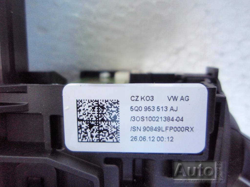 фото №9, Ap перемикач комбінований перемикачі 5q0953507bm 5q0953549 5q0953513aj golf vii