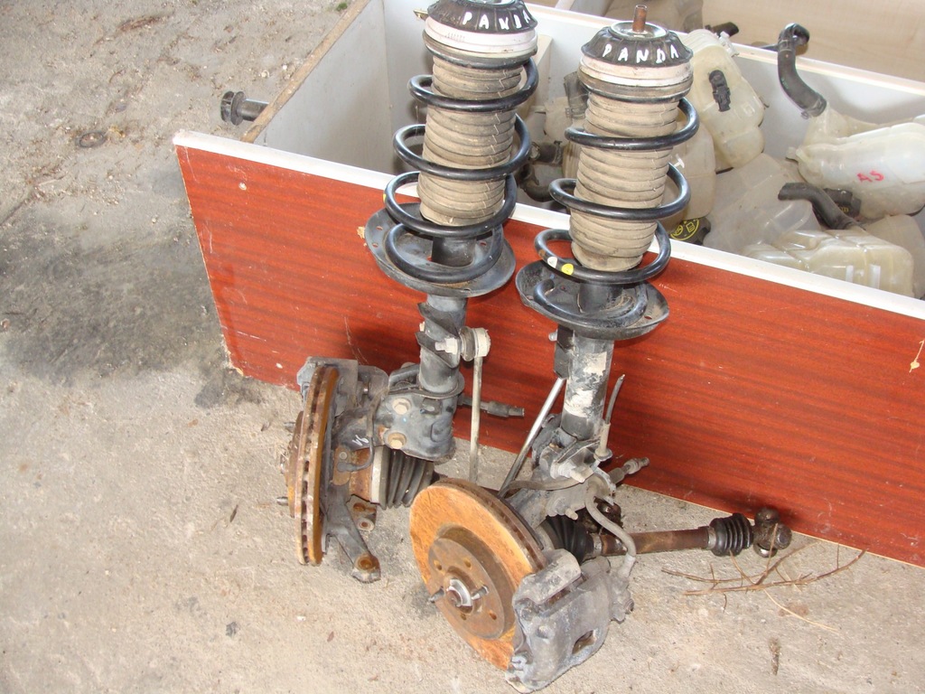 фото №1, Амортизаторна стійка поворотний кулак амортизатор правий fiat panda 3