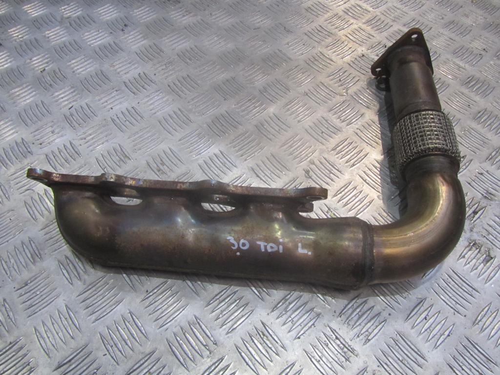 фото №1, Коллектор выпускной левый porsche macan 3.0tdi