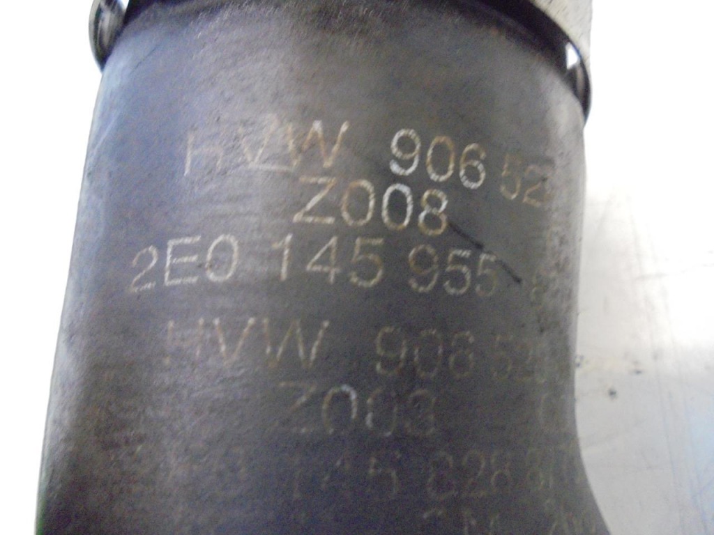 фото №3, Wąż труба интеркулер датчик vw crafter 2.5 tdi