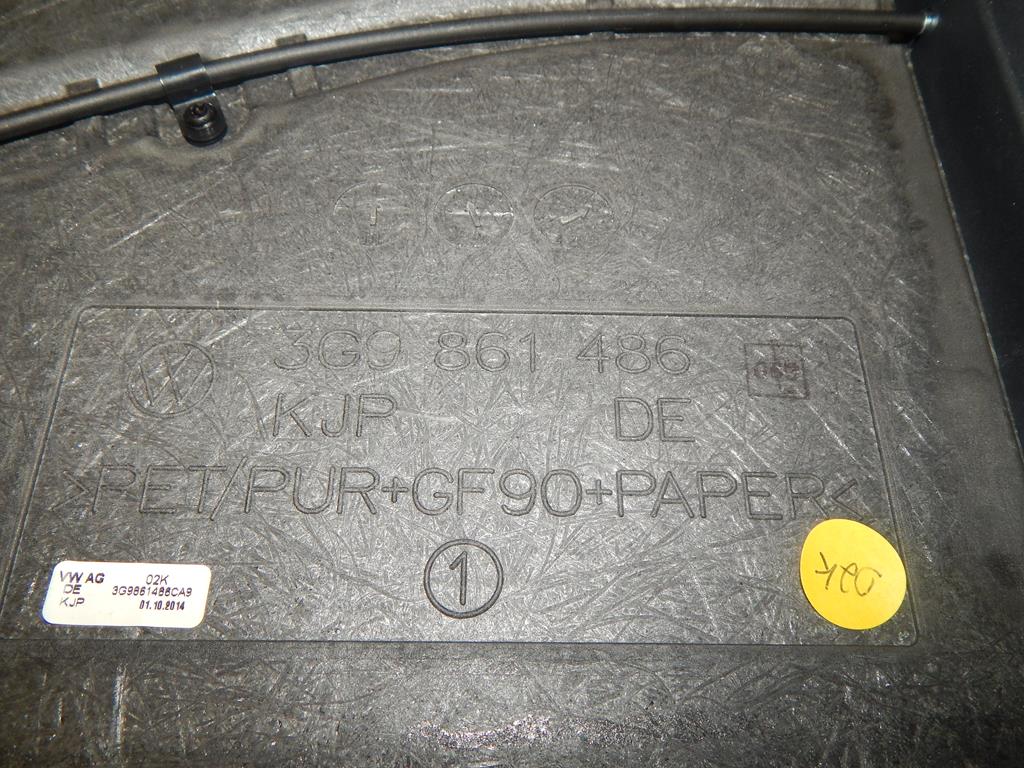 фото №4, Vw passat b8 пол багажника 3g0861486
