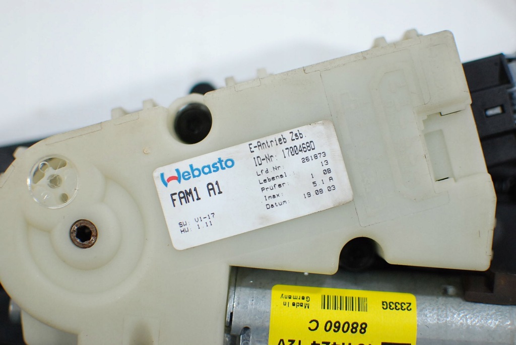 фото №5, Peugeot 607 00-10 люк електричний скляний