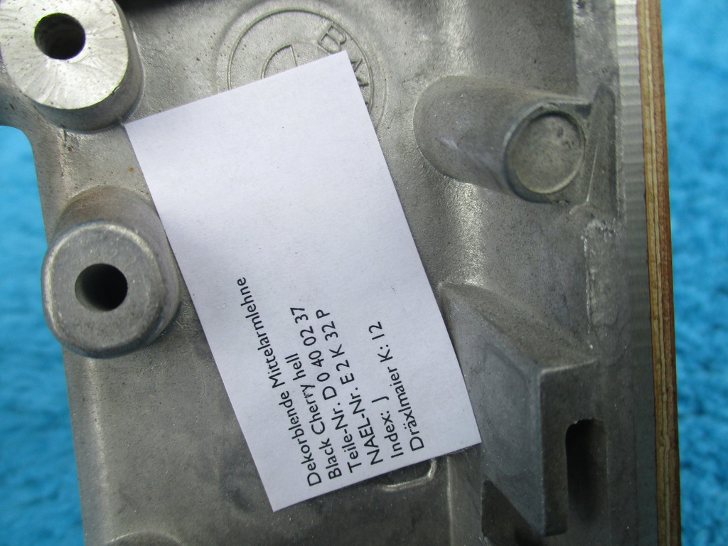 фото №4, Bmw 7 e65 рамка підлокітник тунель black cherry