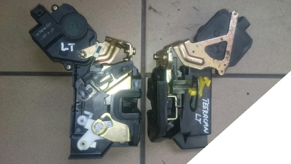 фото №2, Hyundai terracan 01-06 замок левый задний 5 pin