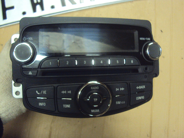 фото №3, Радіо радіопрогравач opel corsa e