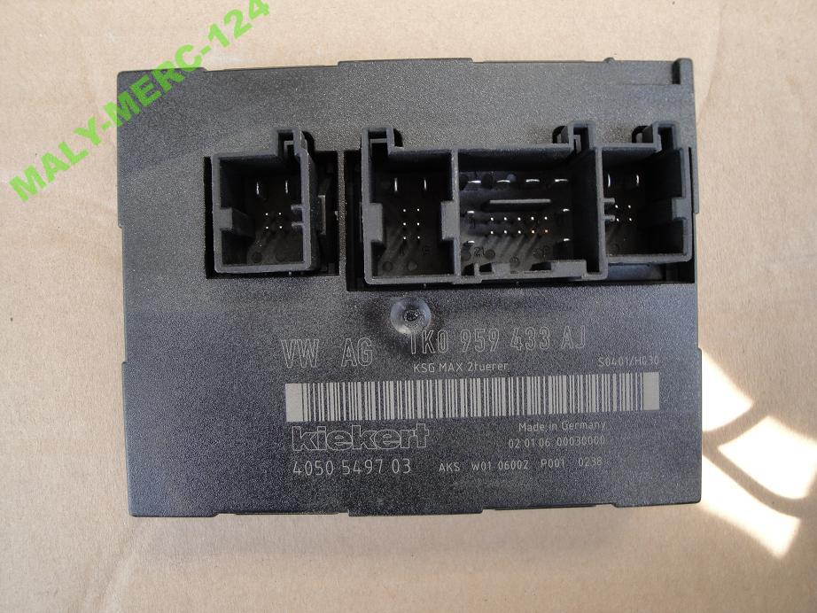 фото №1, A3 vw golf блок керування модуль комфорту 1k0959433aj